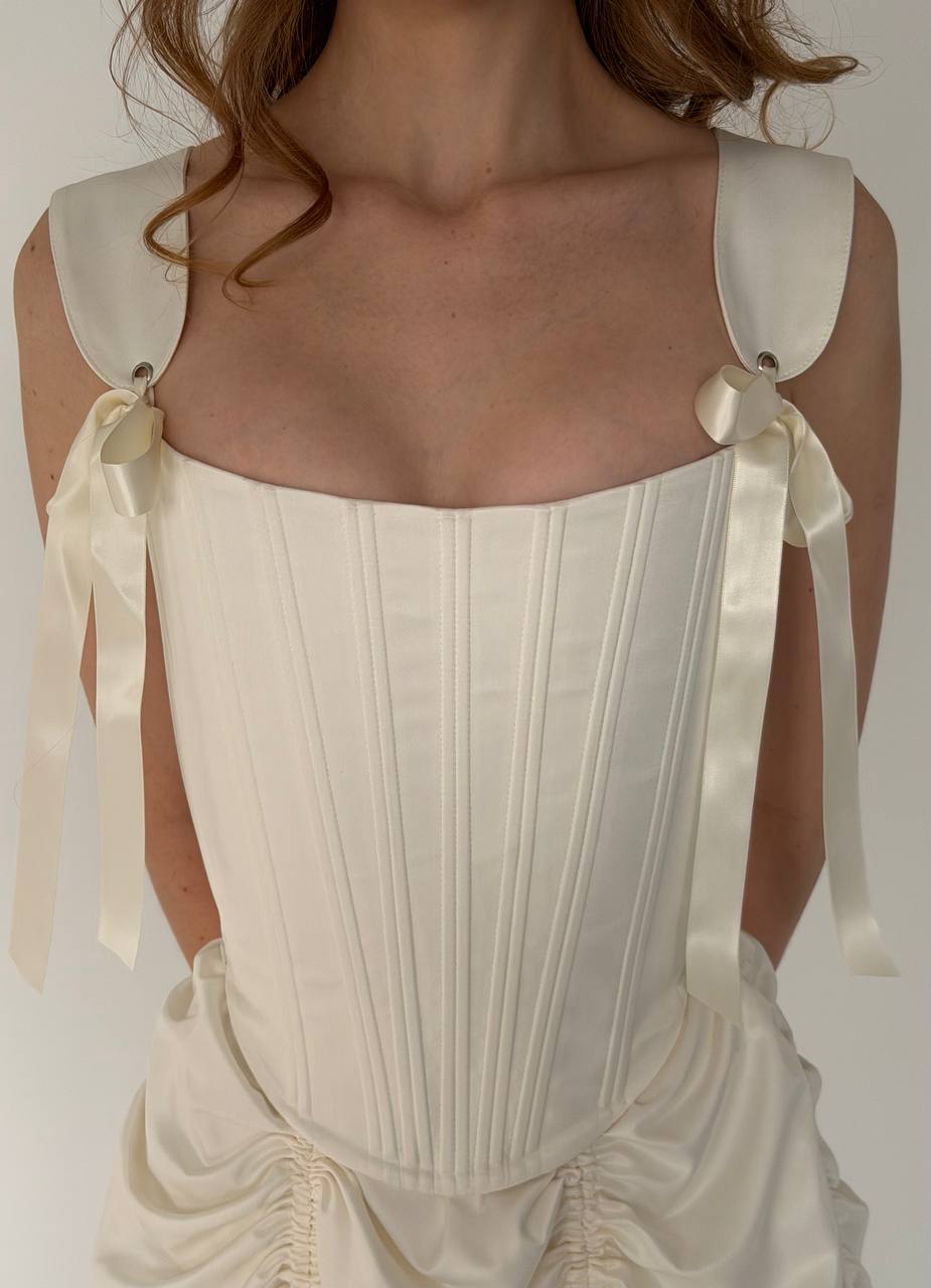 Корсет «Simple» сливочный