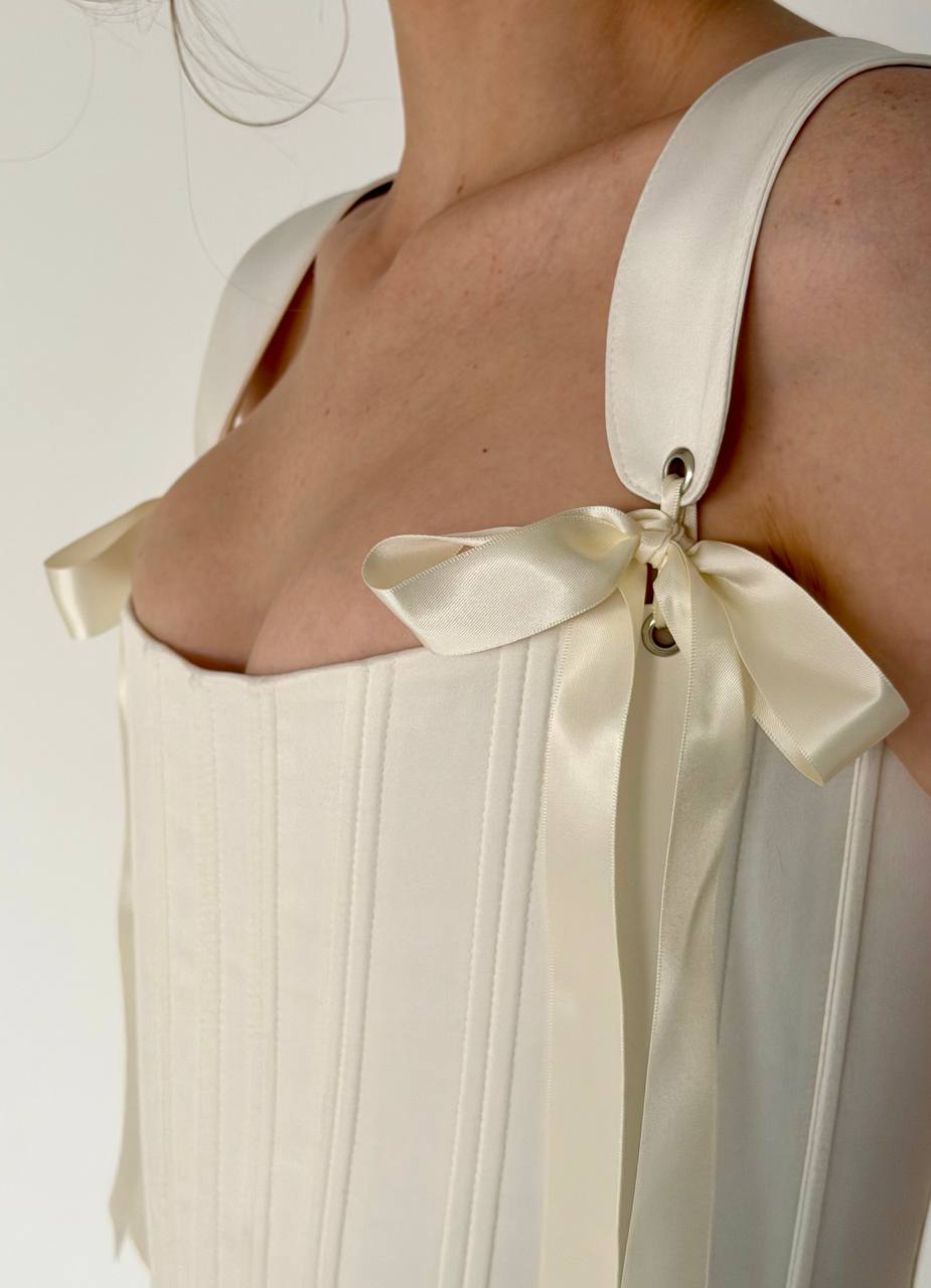 Корсет «Simple» сливочный