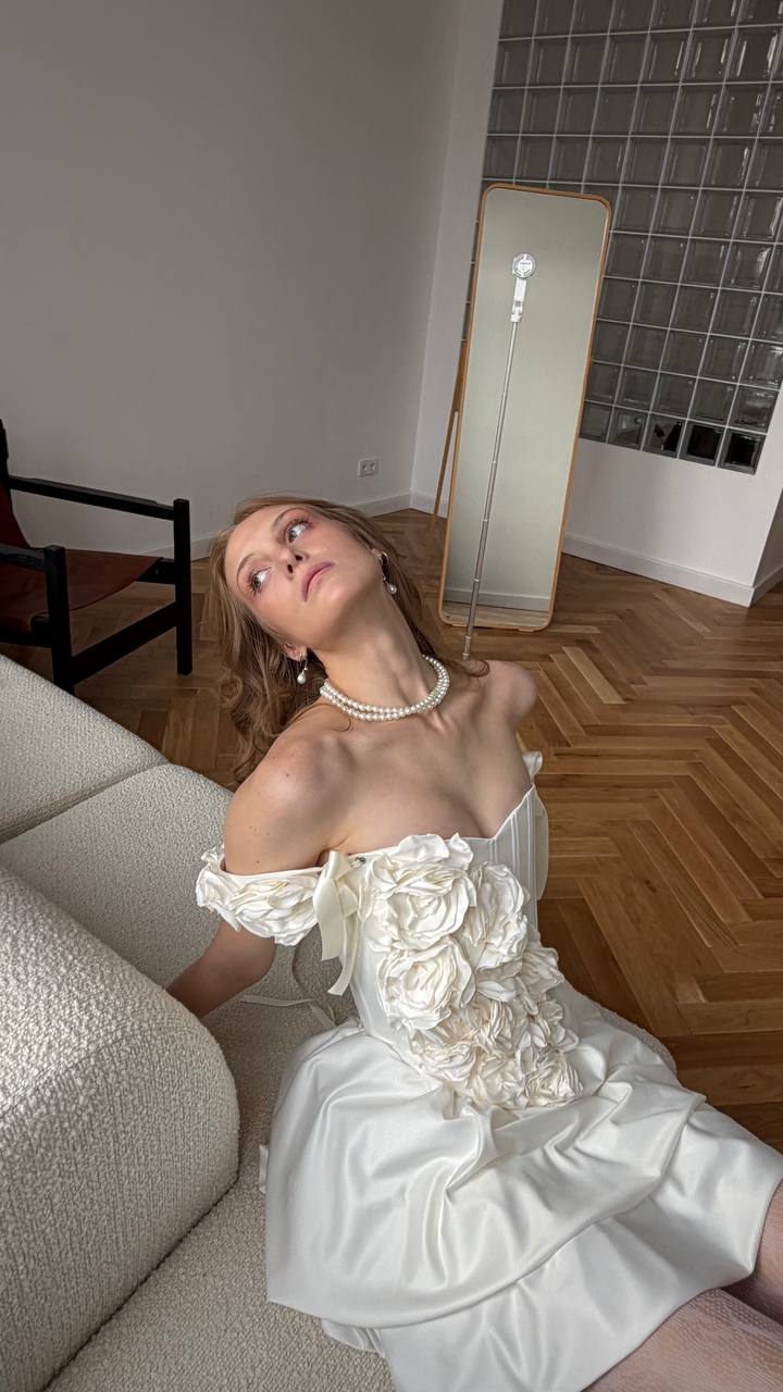 Корсет "Элизабет" сливочный 