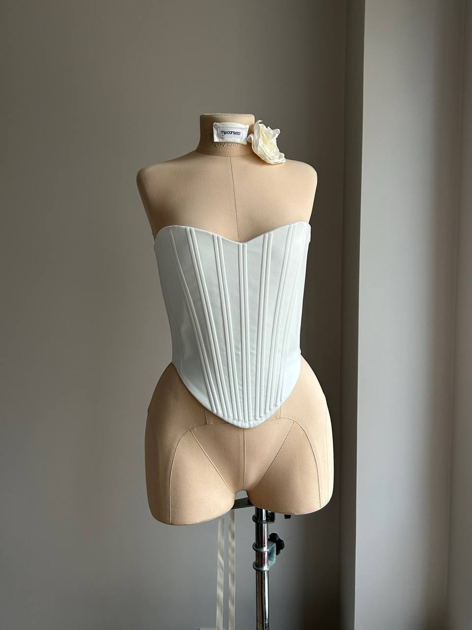 Корсет "Strapless" молочный