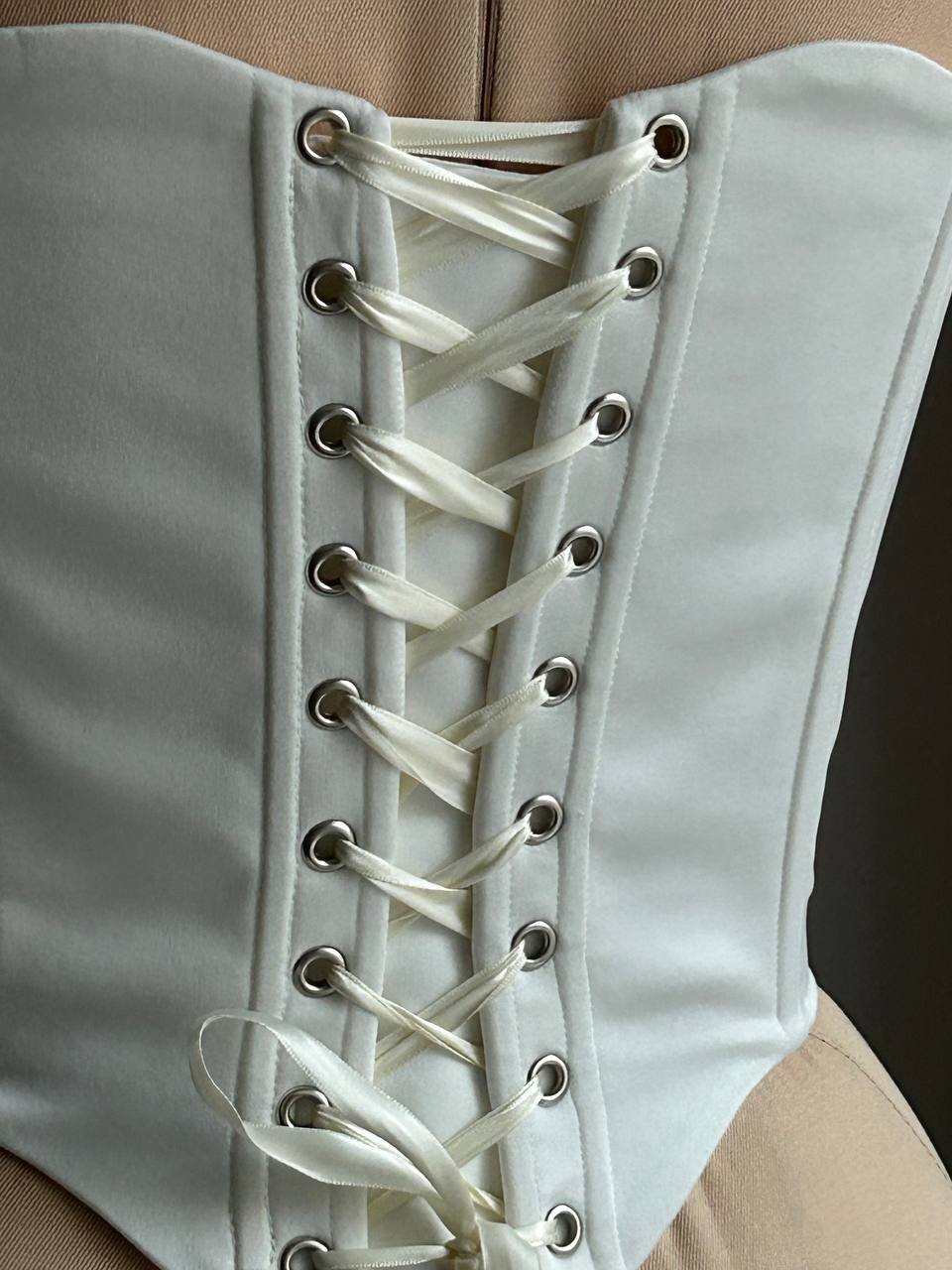 Корсет "Strapless" молочный