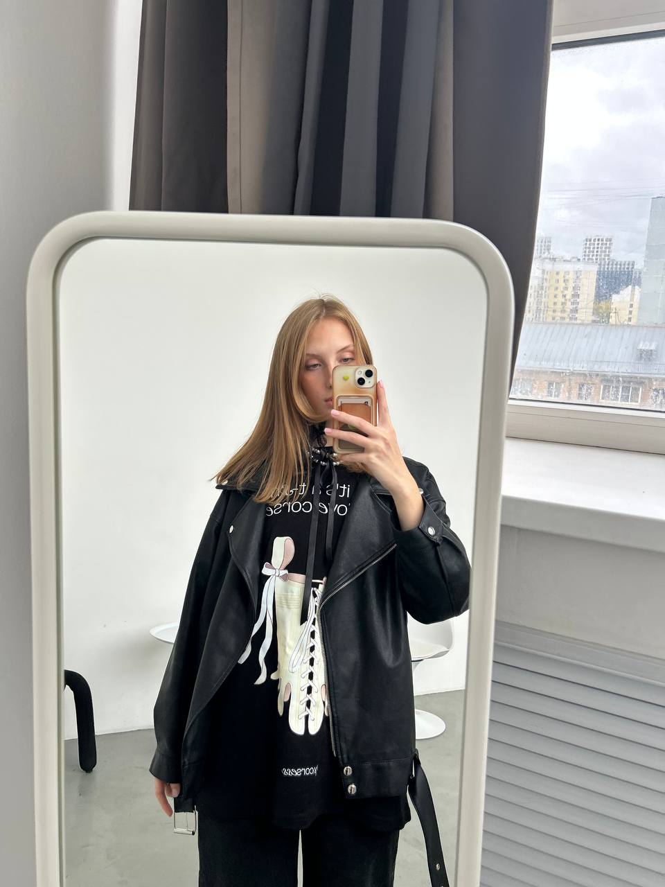 Футболка "Yellow corset"